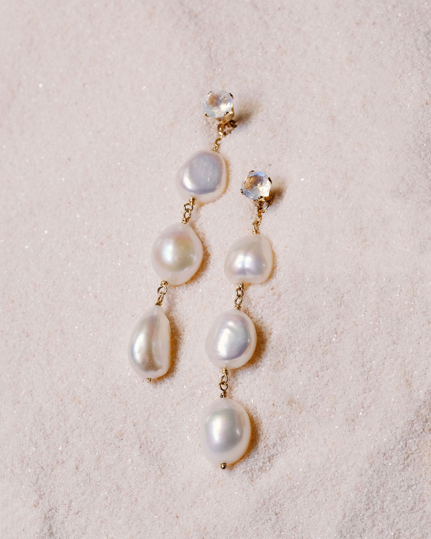 Baroque Pearl Drop Earrings