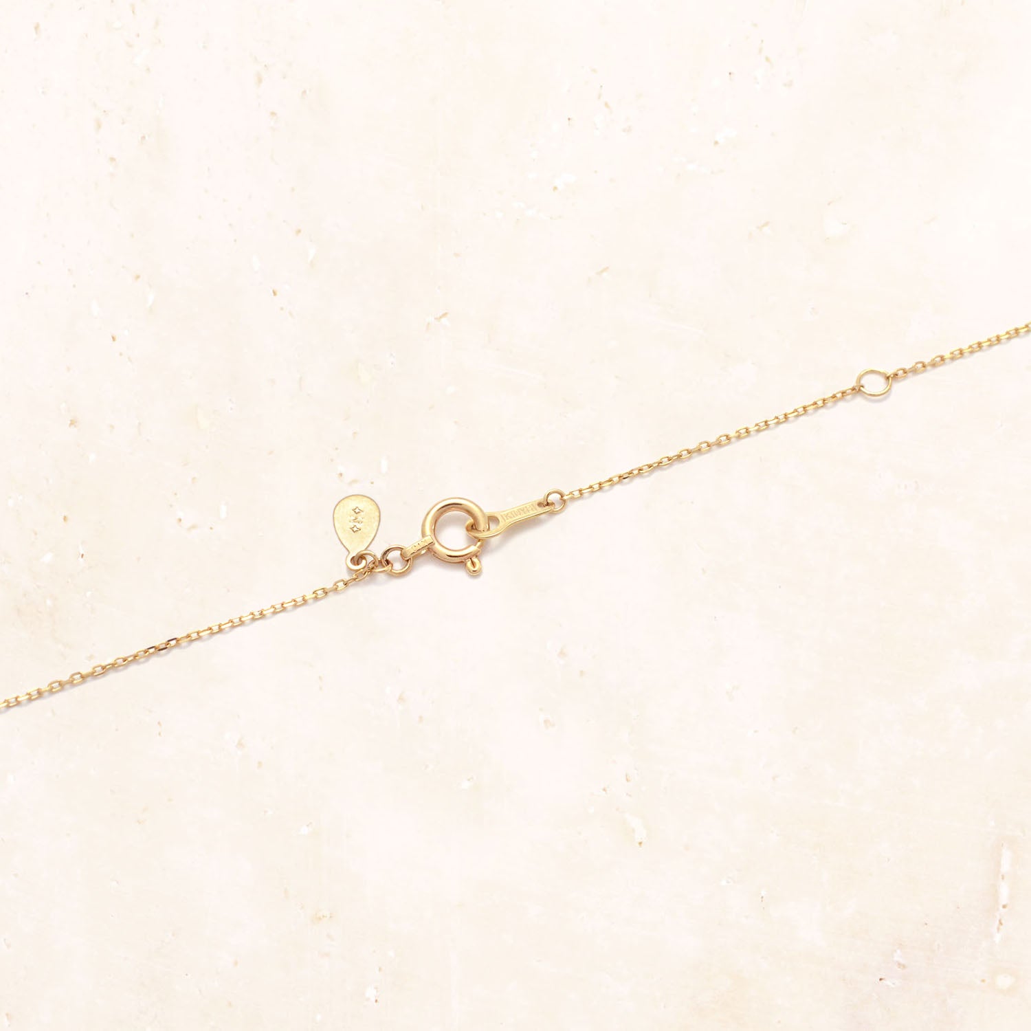 10K Gold Double Comet Candy Necklace (Ruby)