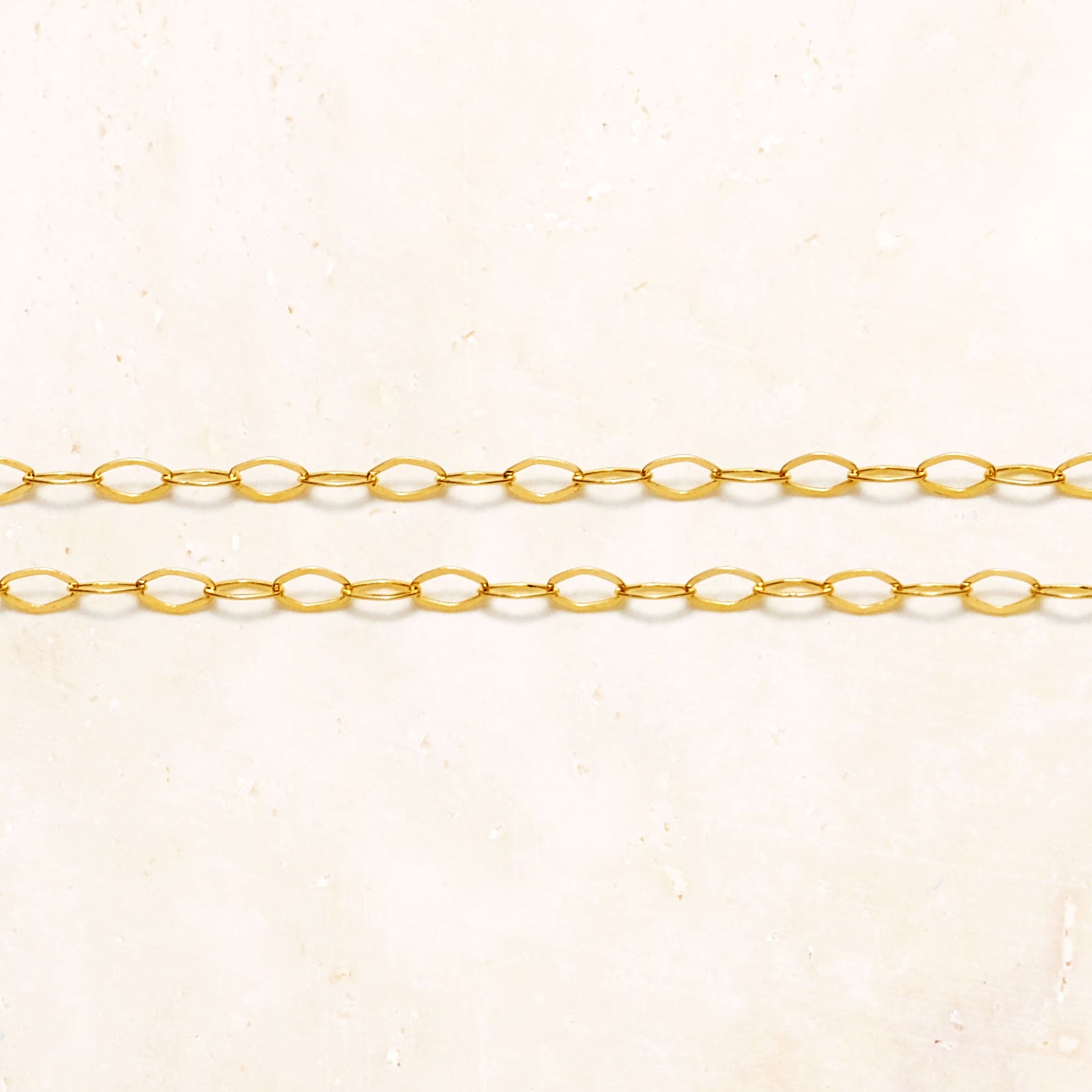 18K金细链条项链（45cm）