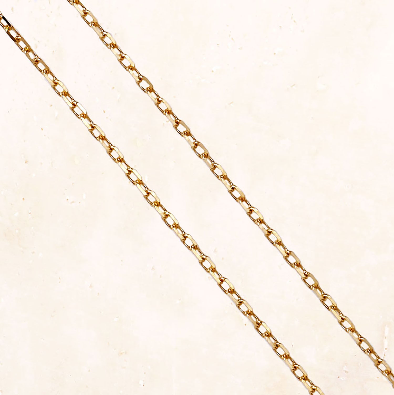 18K Gold Wire Basket Necklace