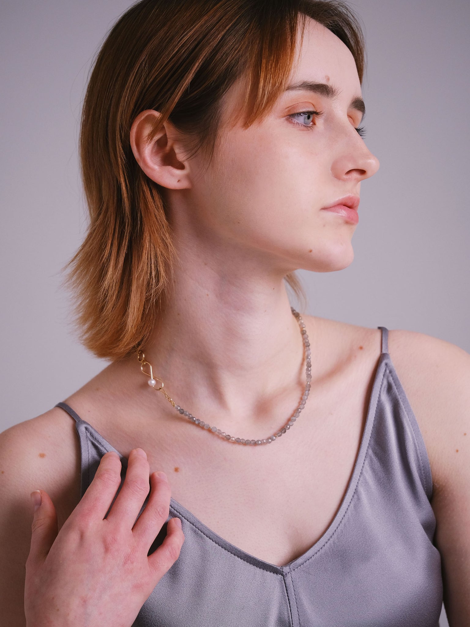 Sequence Necklace (Labradorite)