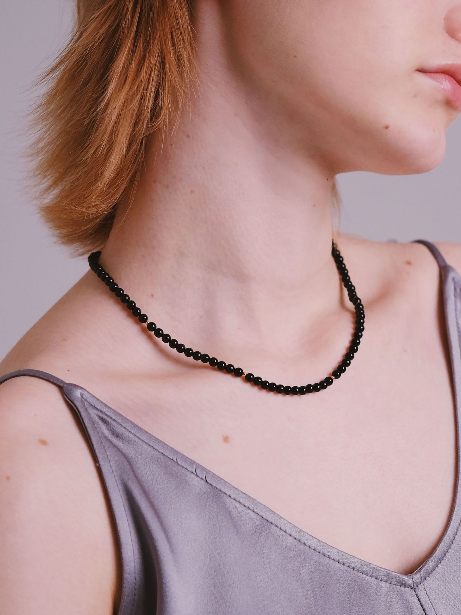 Sequence Necklace (Onyx)