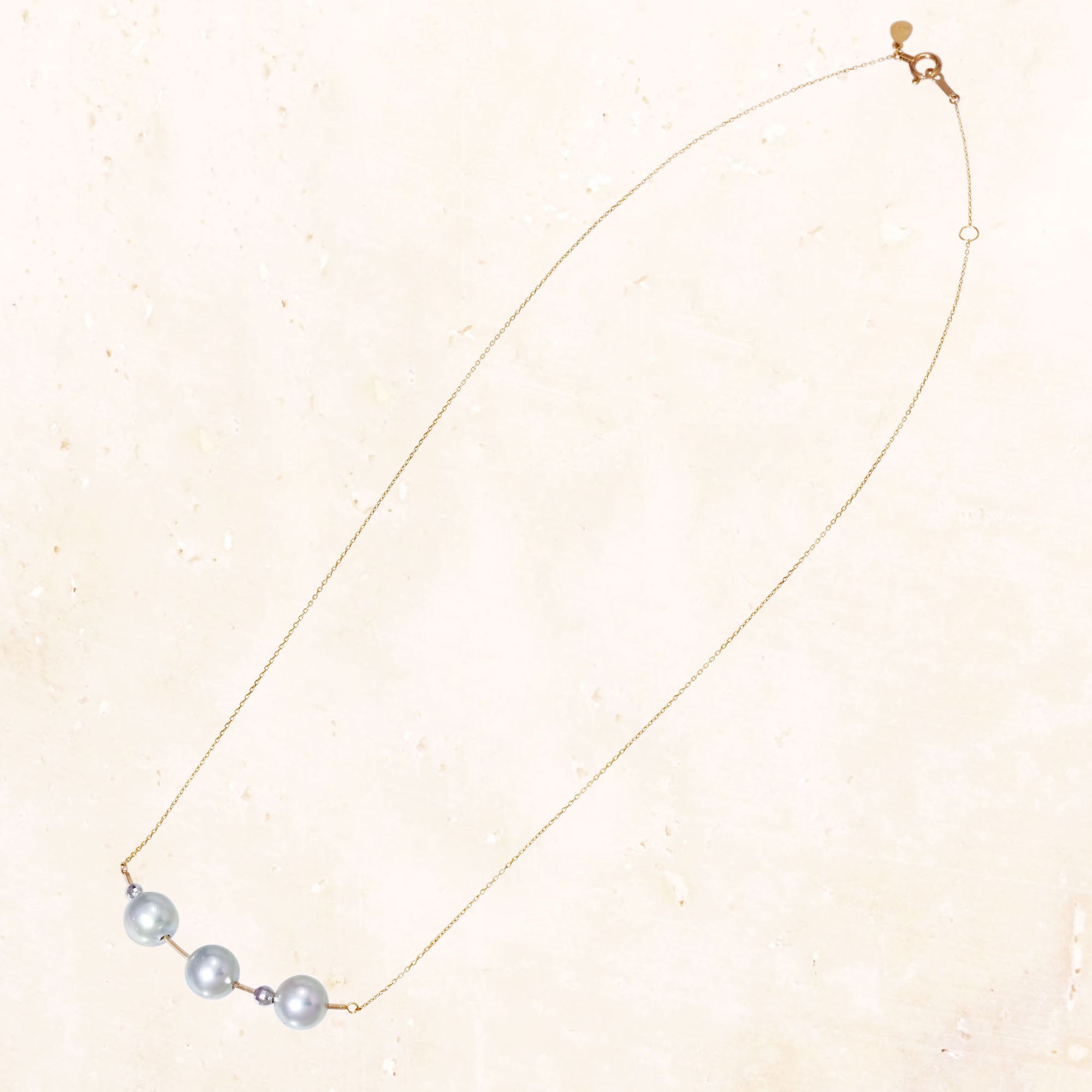 10K Akoya Pearl 3-Piece Necklace