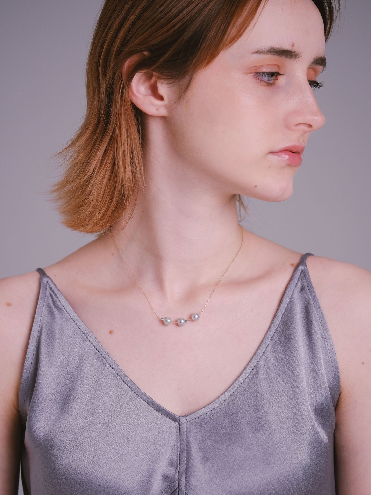 10K Akoya Pearl 3-Piece Necklace