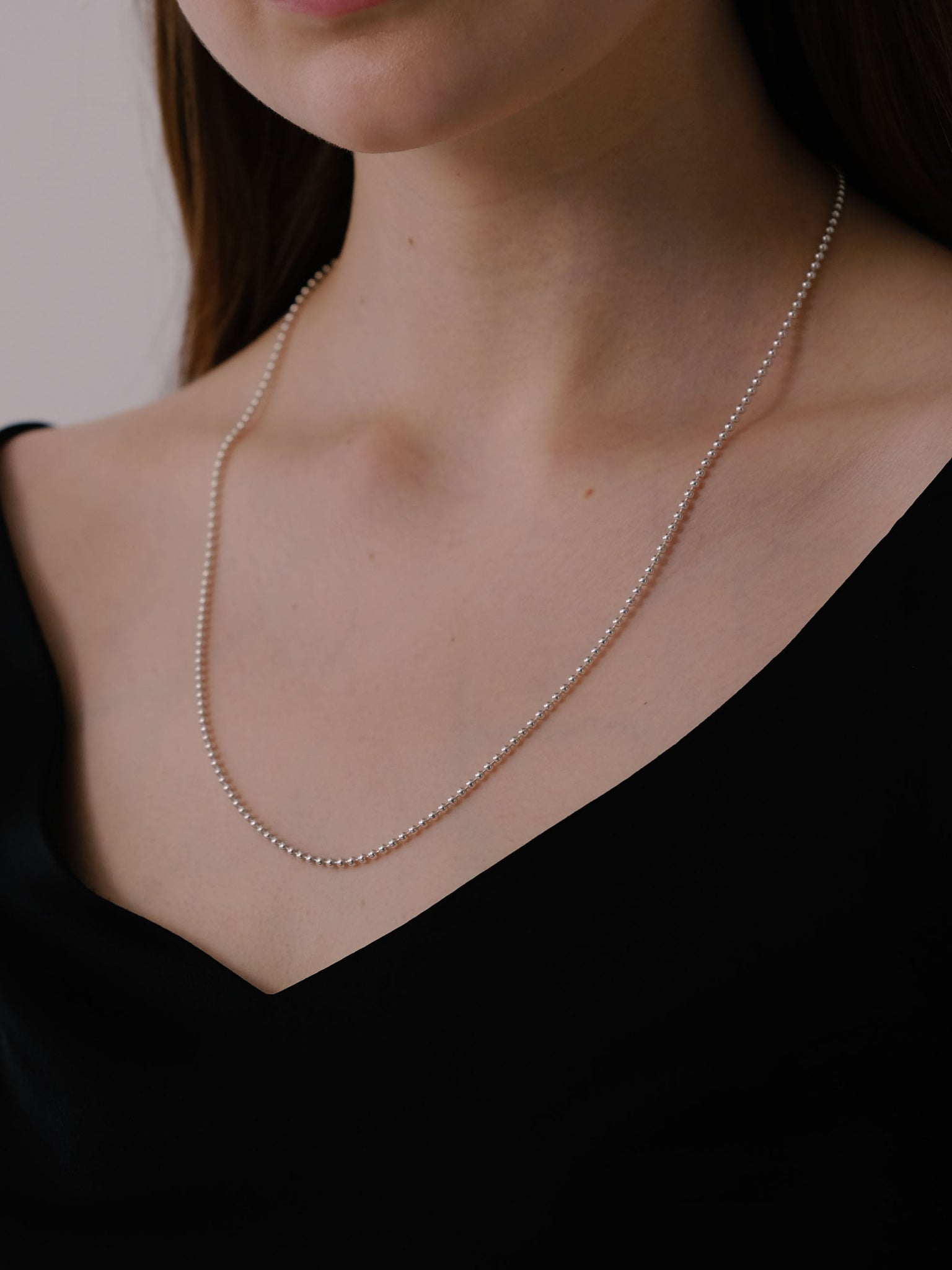 SILVER Calla Drop Pearl Pendant