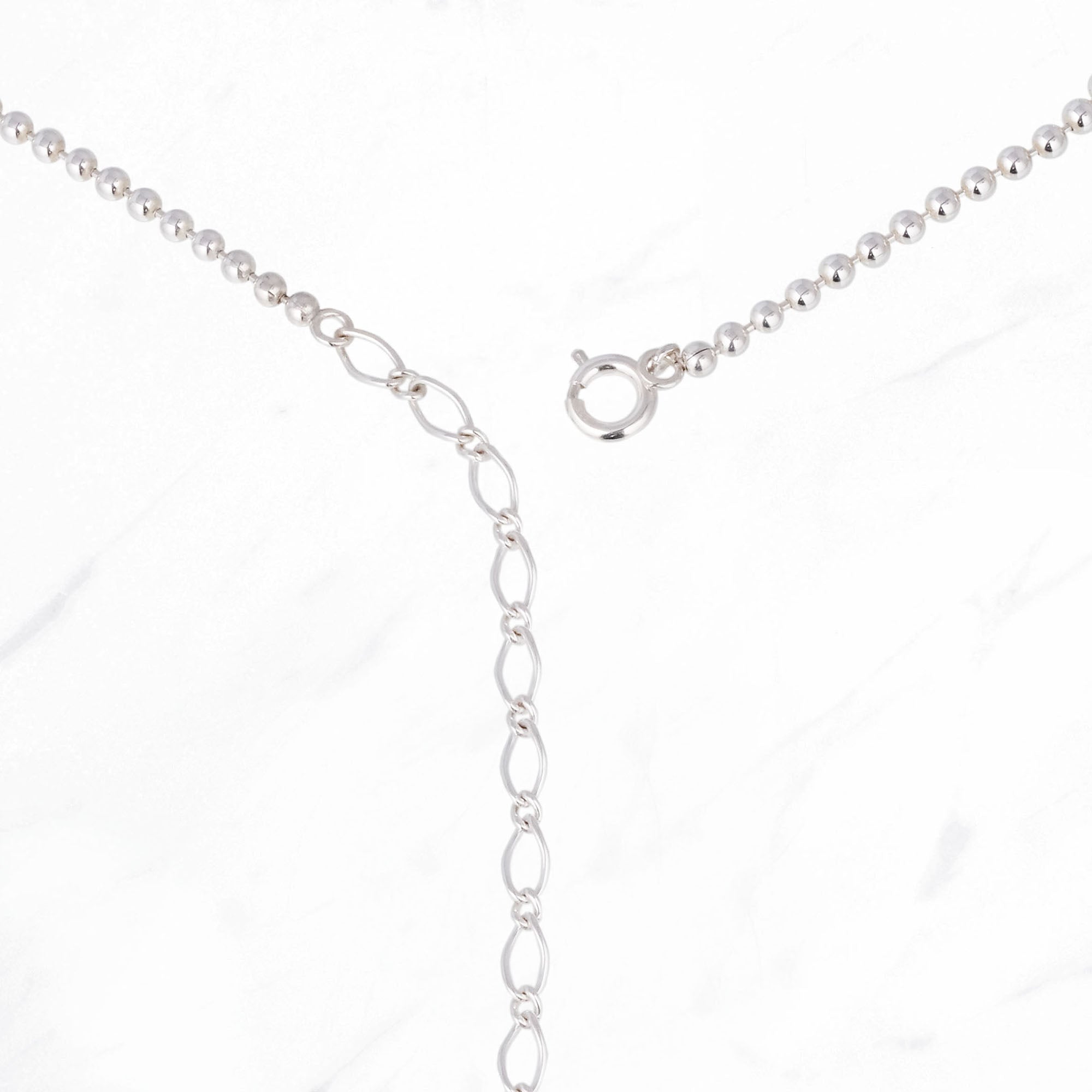 SILVER Calla Drop Pearl Pendant