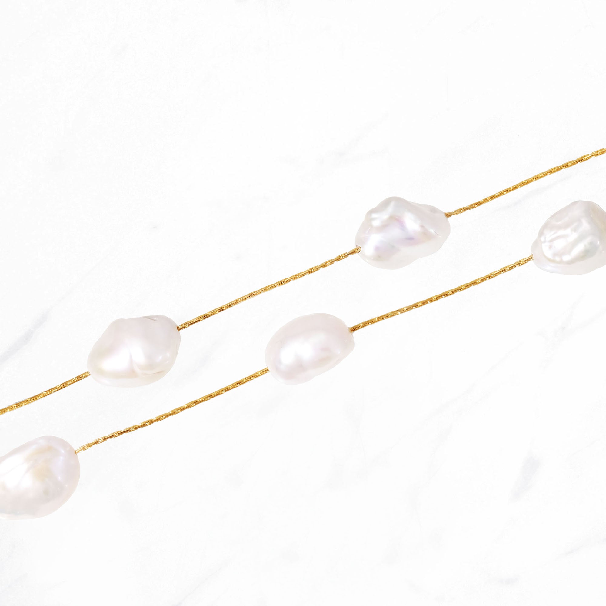 Decade Short Pearl Necklace