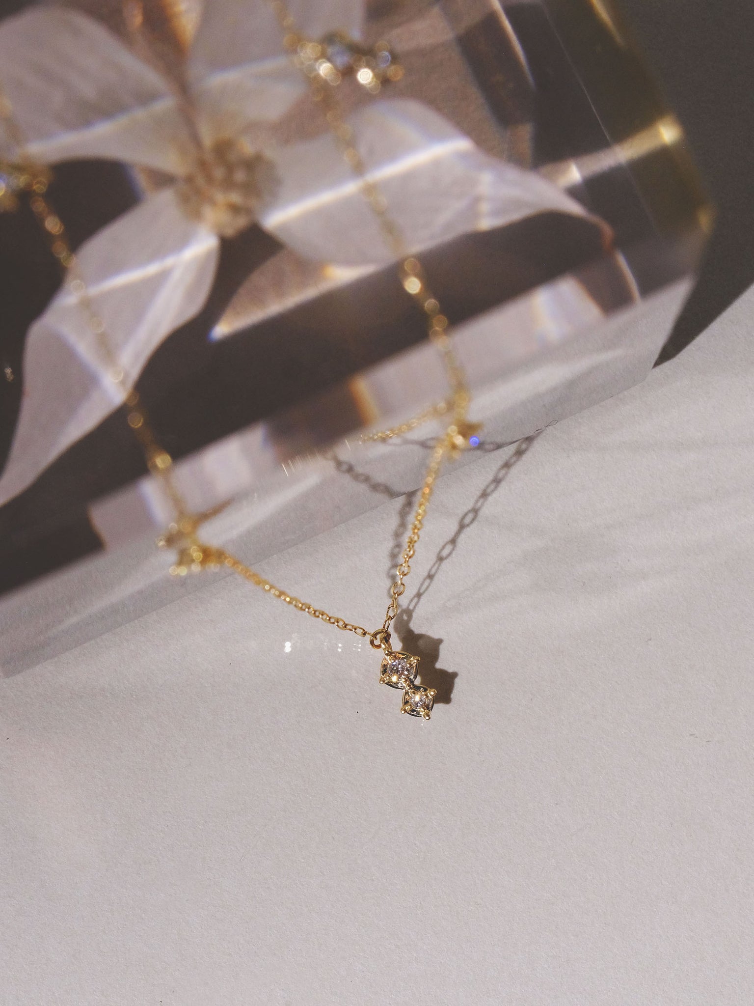 10K Decade Diamond Carnival Necklace