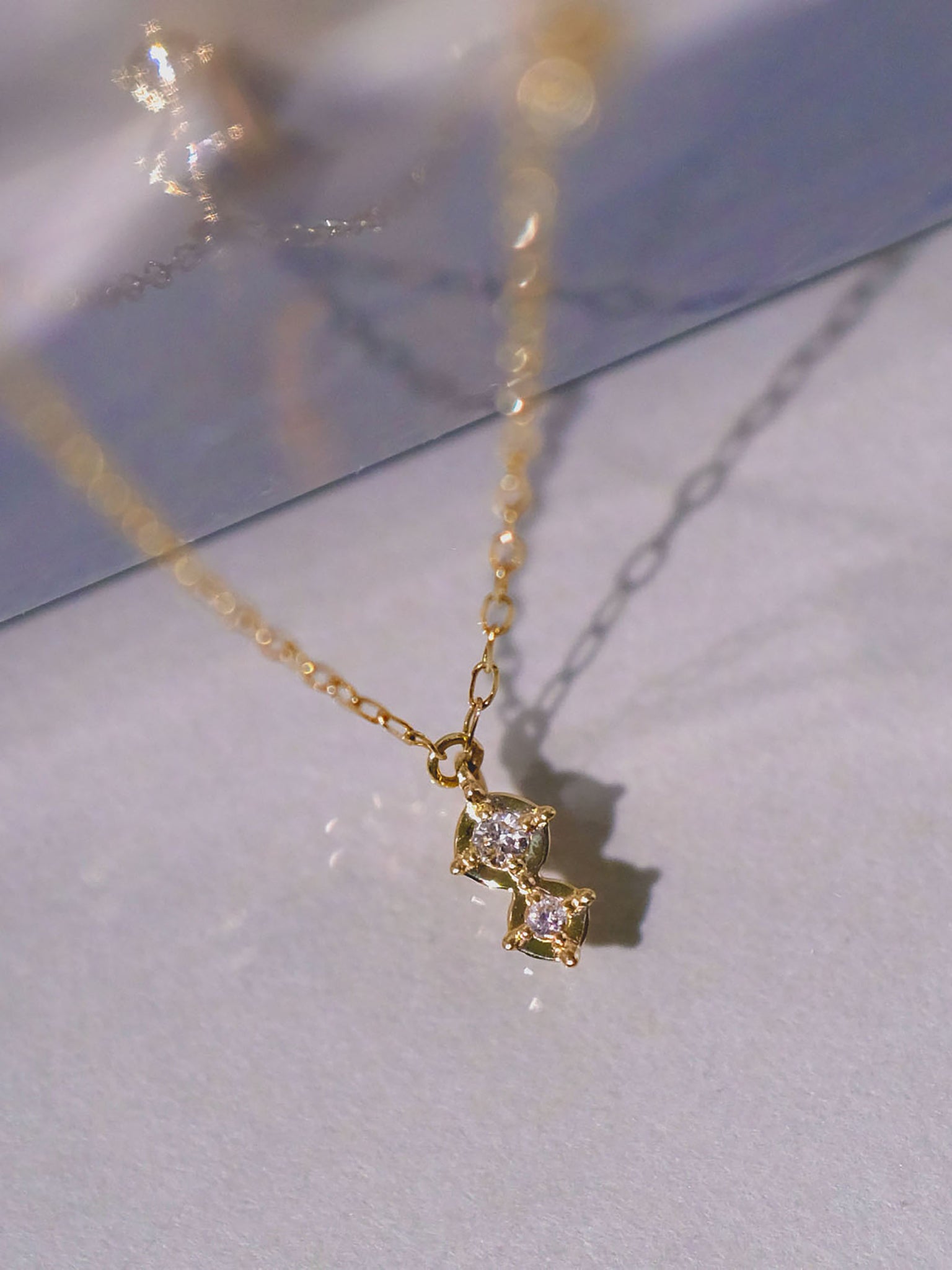 10K Decade Diamond Carnival Necklace