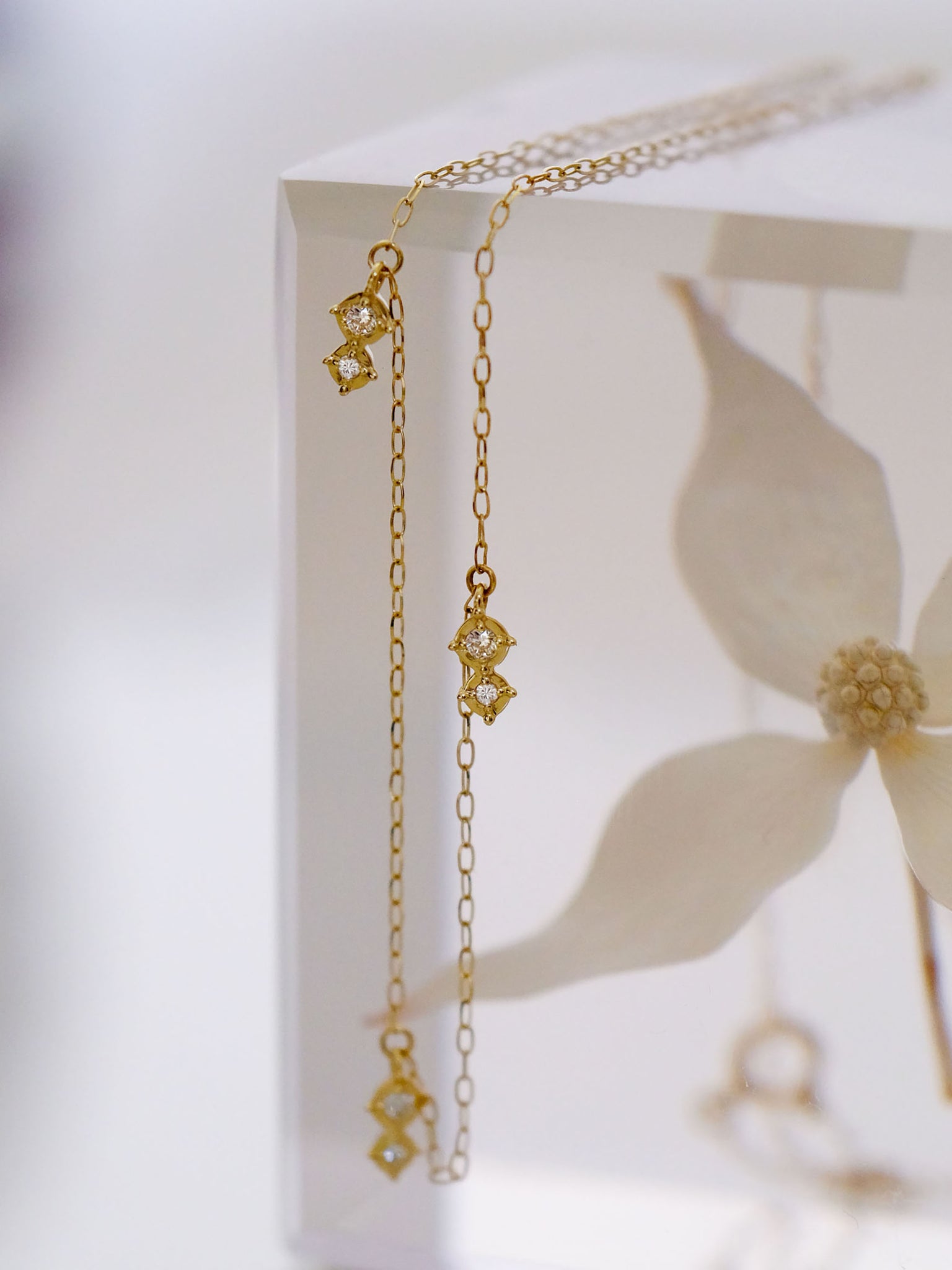 10K Decade Diamond Carnival Necklace