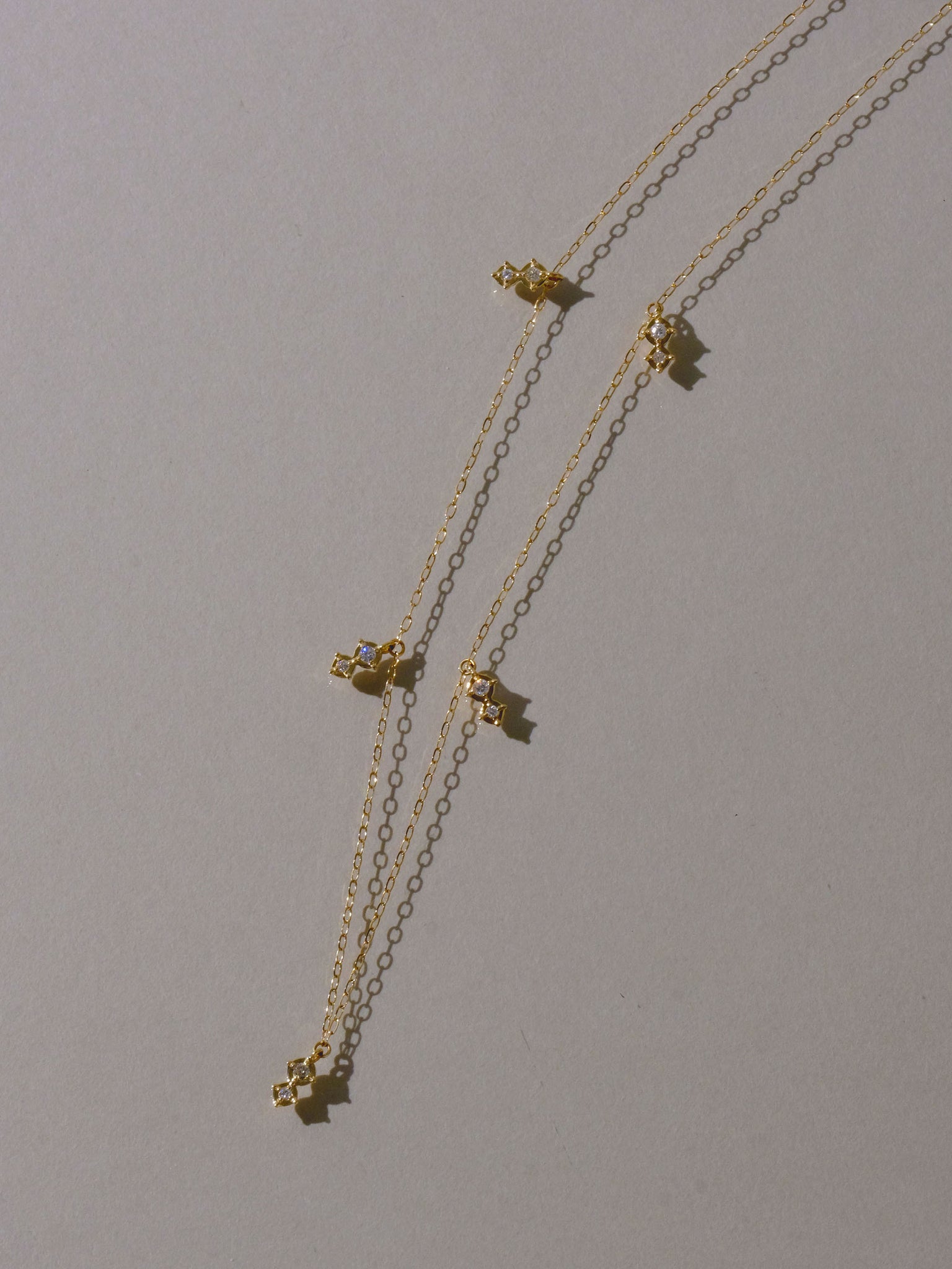 10K Decade Diamond Carnival Necklace