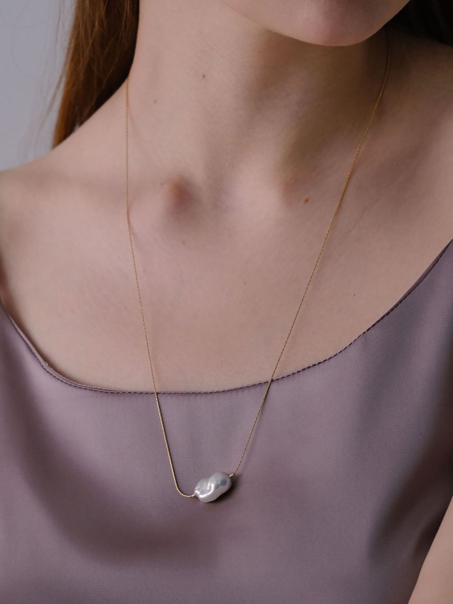 Decade Solo Pearl Pendant