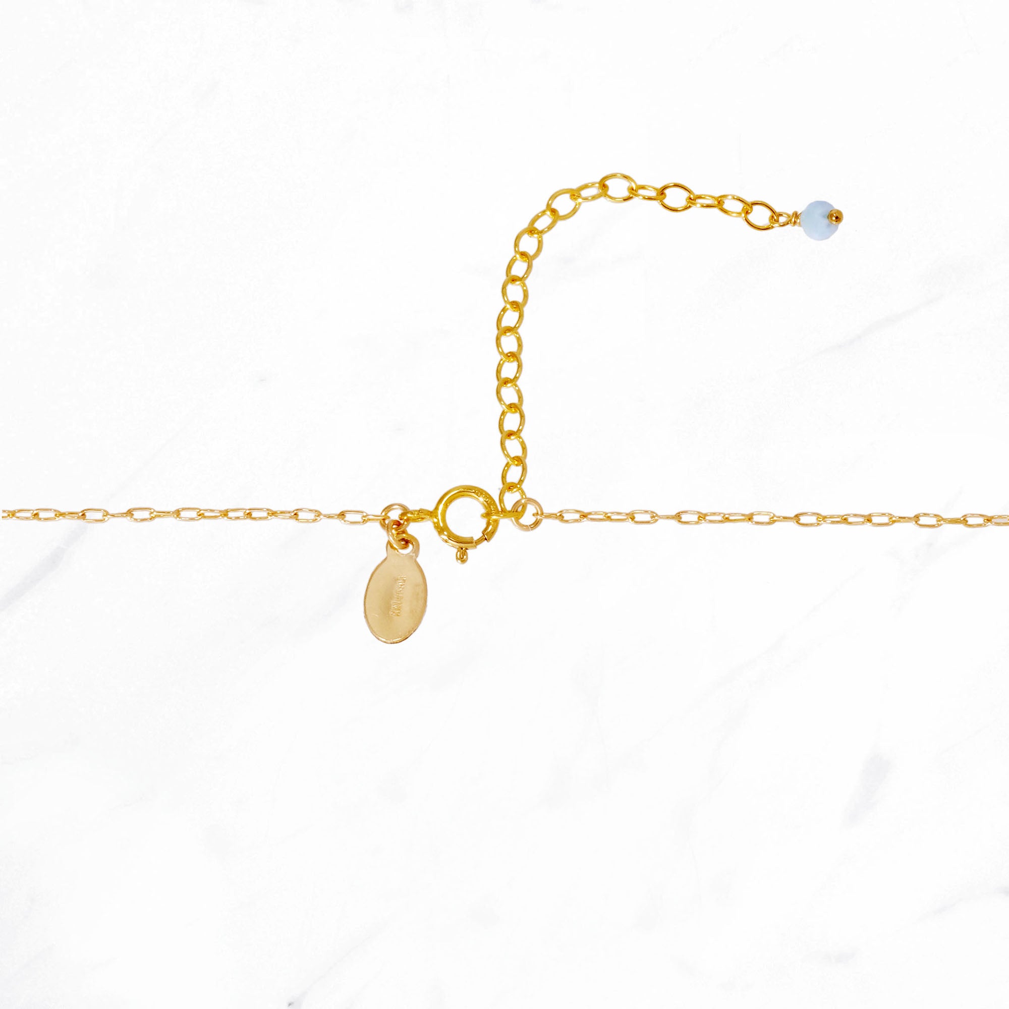 海紋石裝飾短鏈