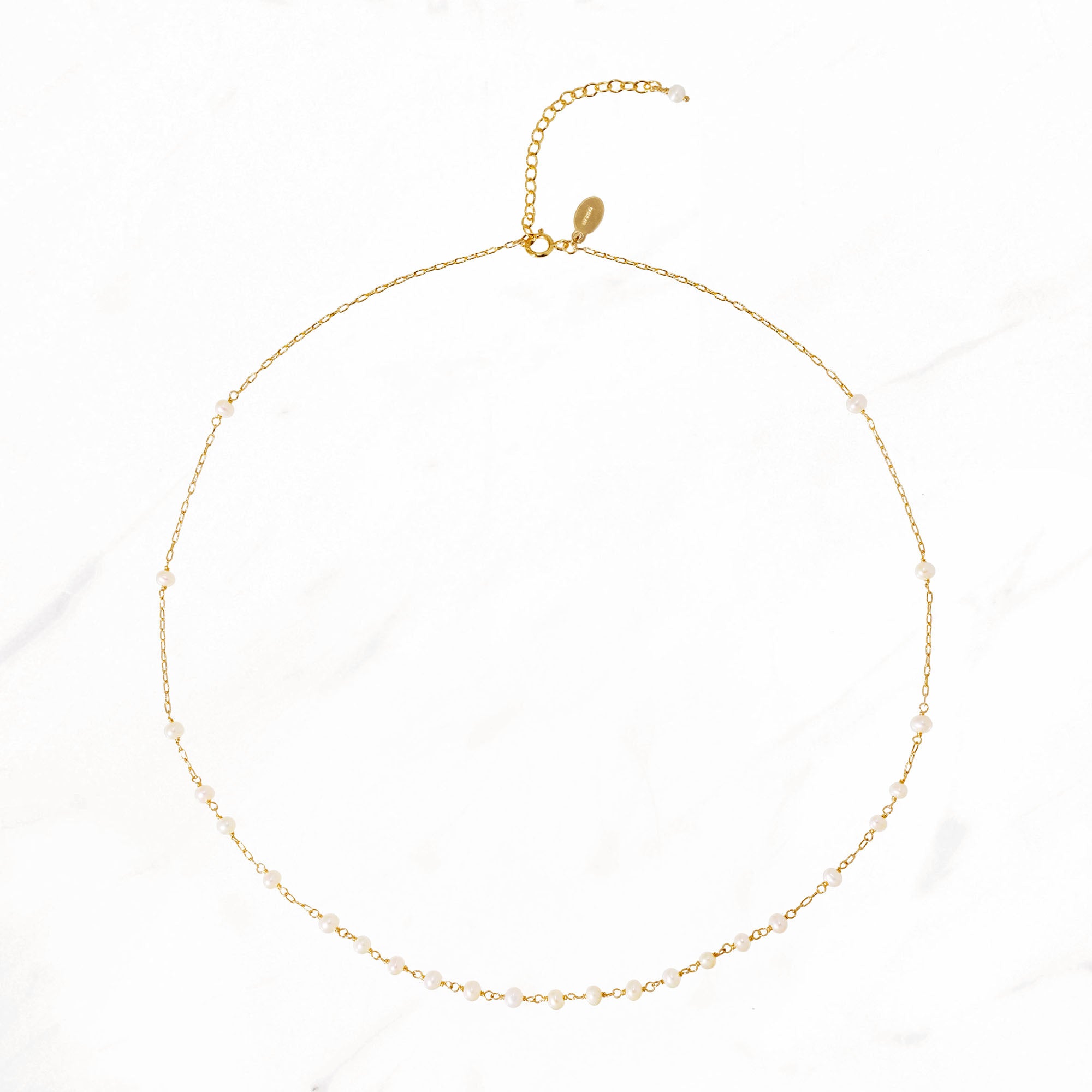 Pearl Short Decor Necklace