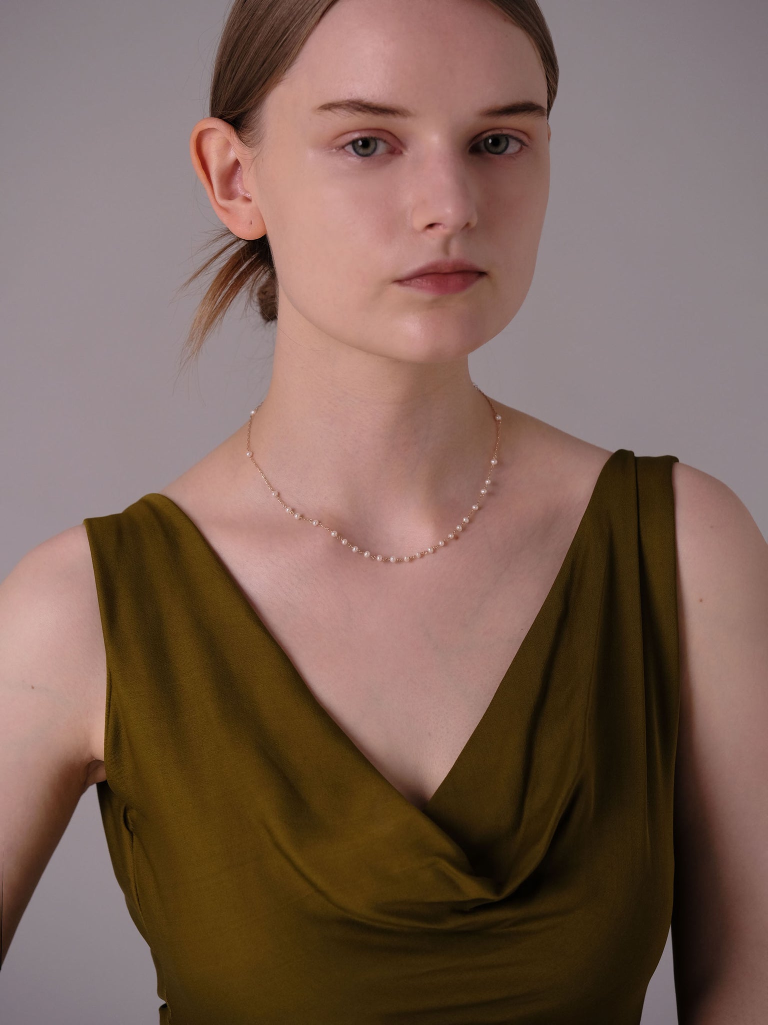 Pearl Short Decor Necklace