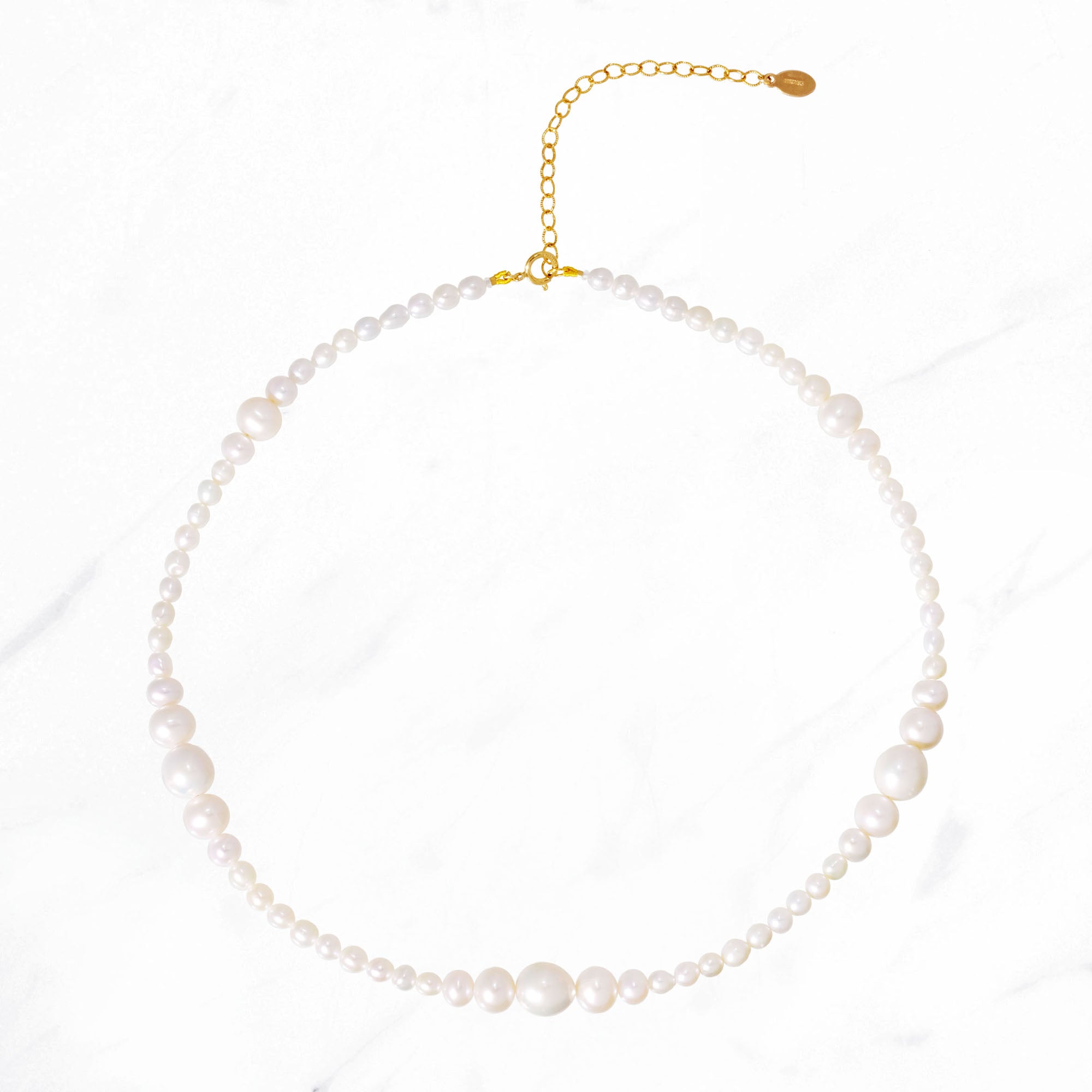 Aria Short Pearl Necklace