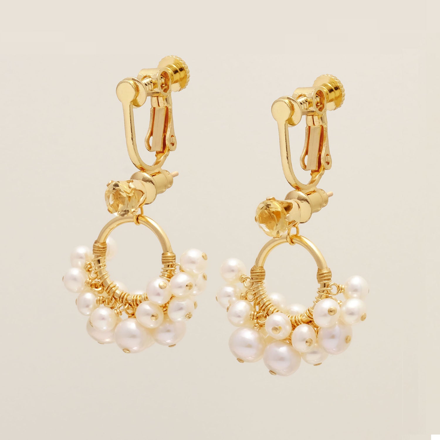 Bubble Pearl Earrings