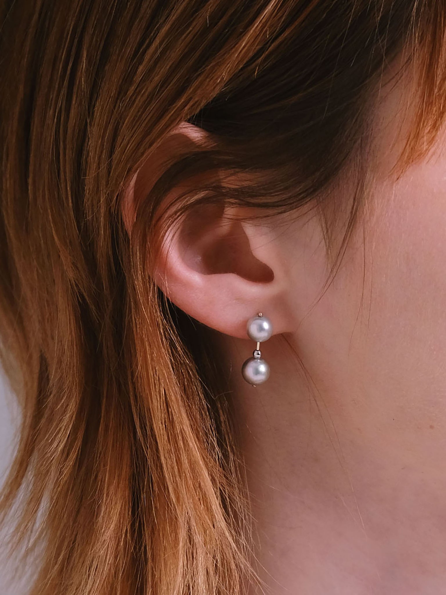 10K Akoya Pearl 2-Piece Earrings