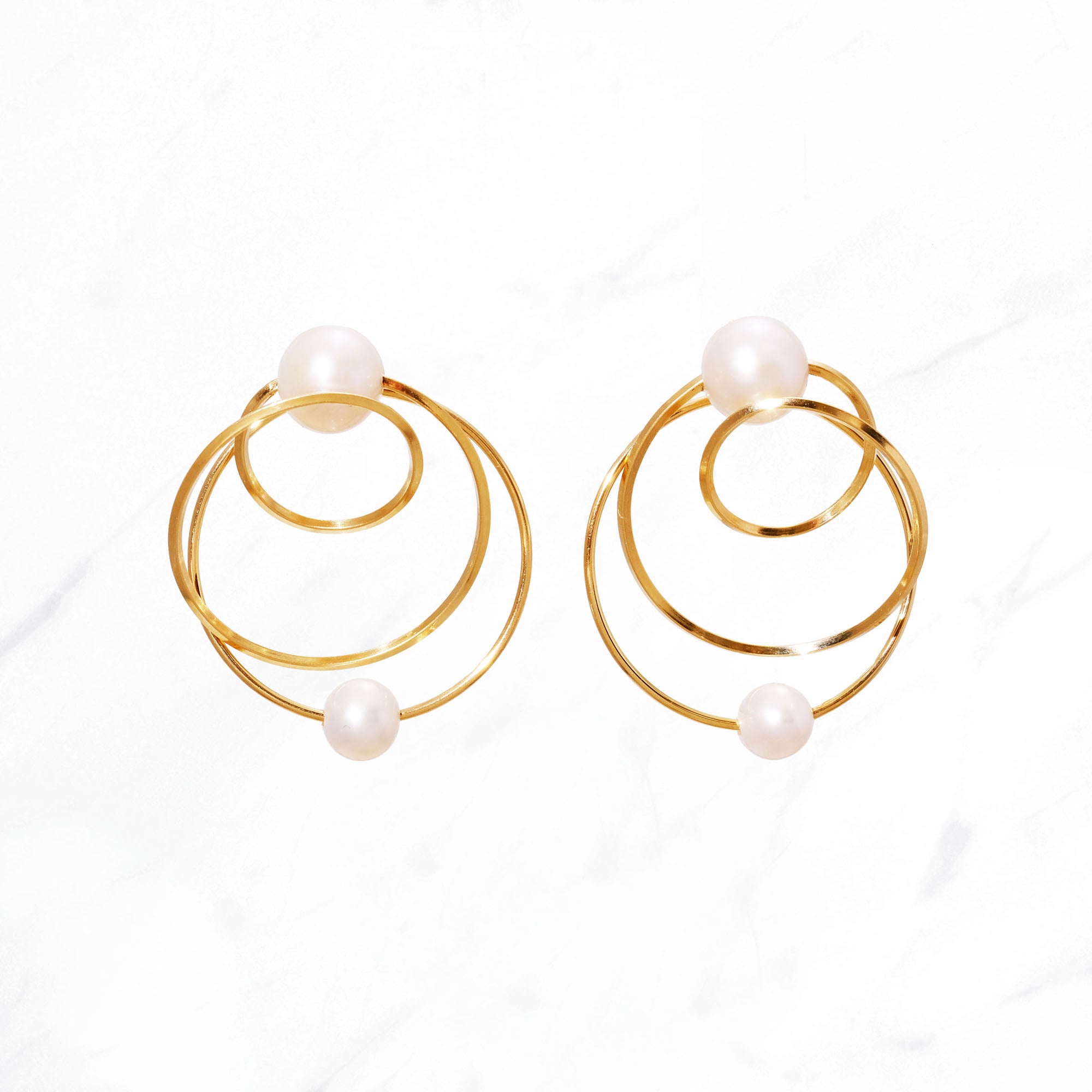 Spin Circle Earrings