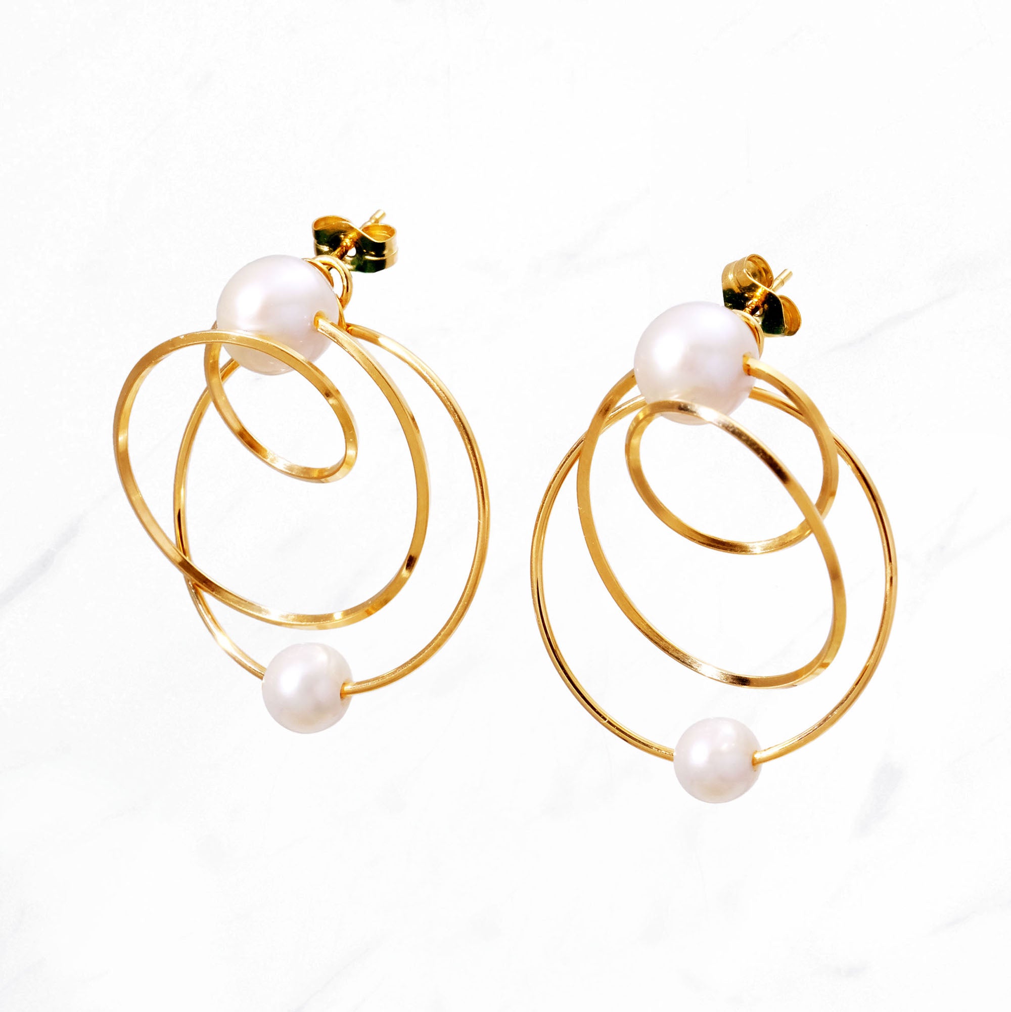 Spin Circle Earrings