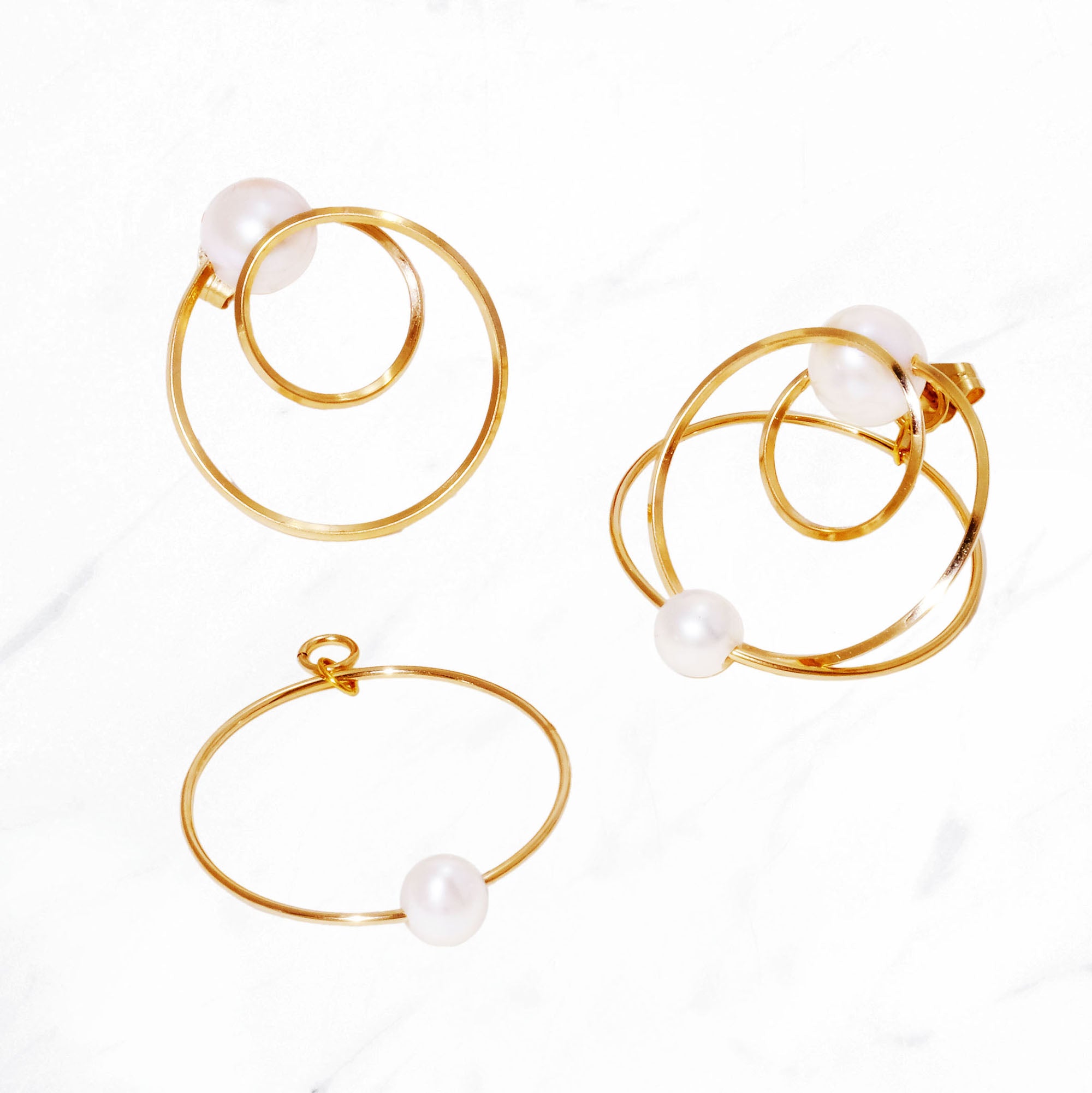 Spin Circle Earrings