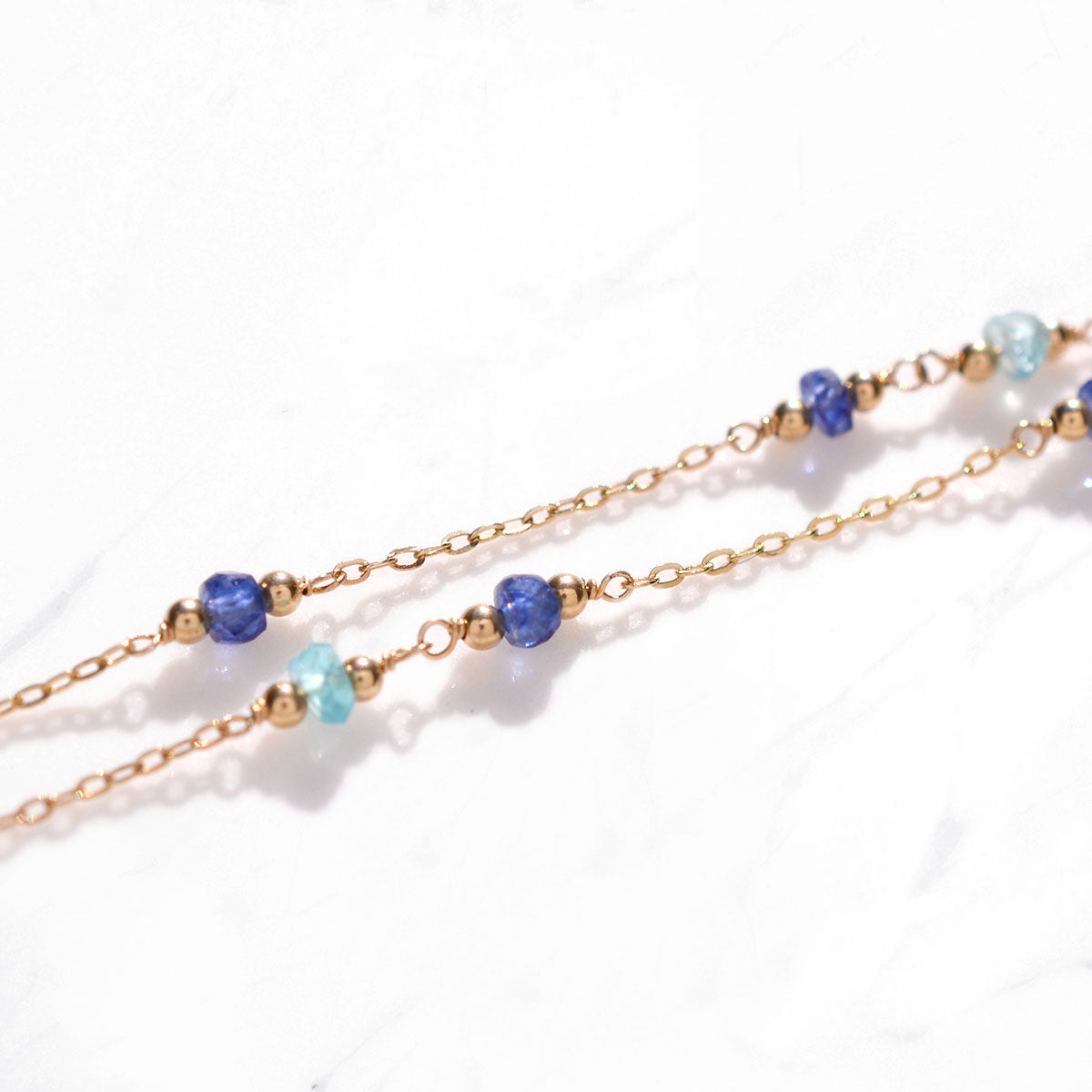 Natural Gemstones Bracelet (Blue)