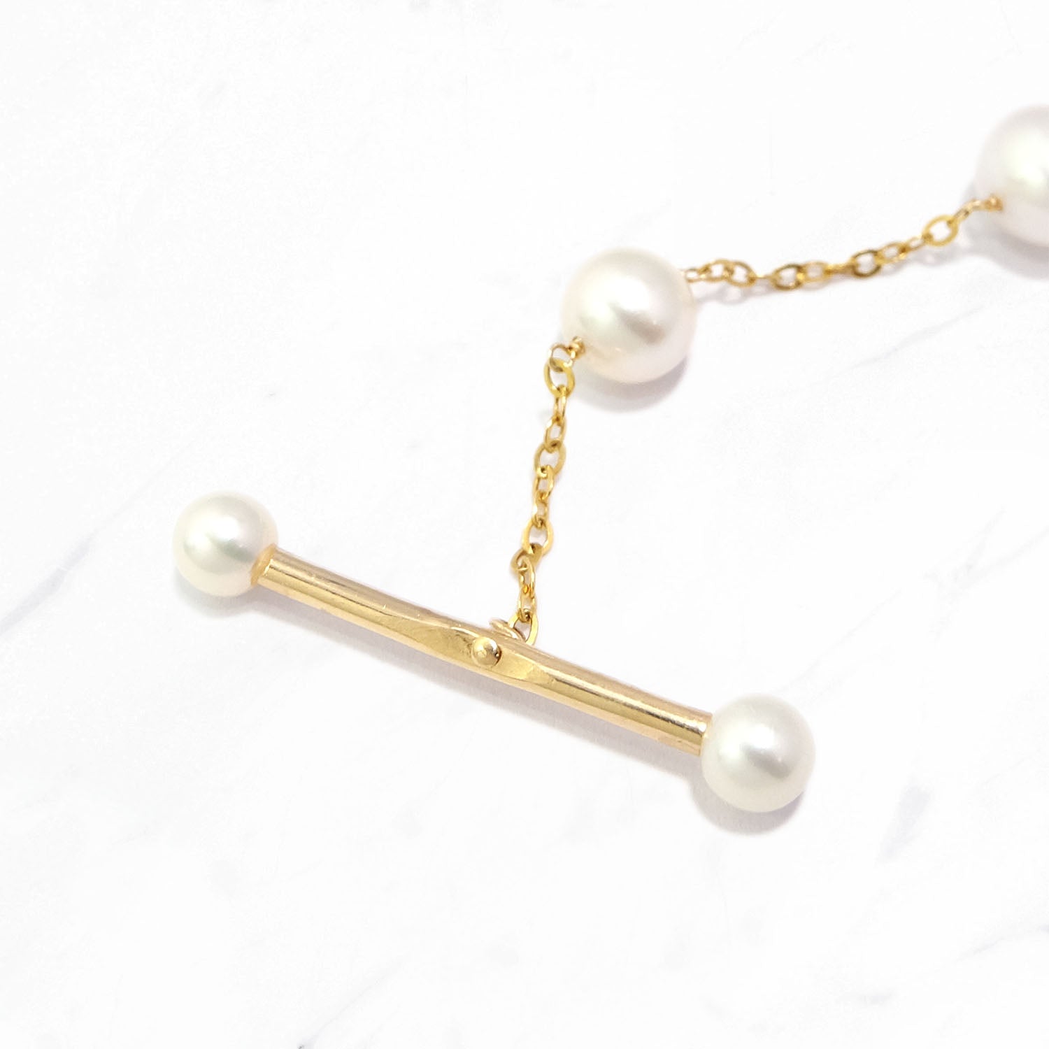 Multiway Pearl Station Necklace